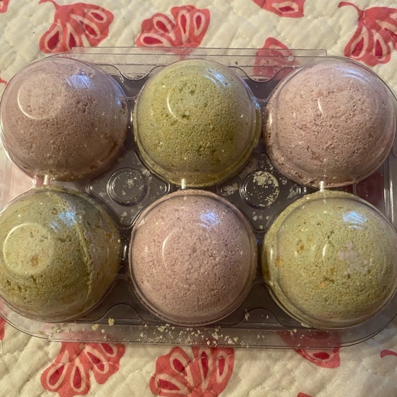 Froth Bomb Set French Lavender & Honey Chamomile Bath Fizz and Bubble - Picture 6 of 7